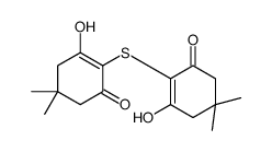 3-hydroxy-2-(2-hydroxy-4,4-dimethyl-6-oxocyclohexen-1-yl)sulfanyl-5,5-dimethylcyclohex-2-en-1-one Structure