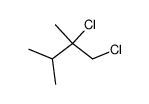 1,2-dichloro-2,3-dimethyl-butane Structure