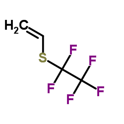[(Pentafluoroethyl)sulfanyl]ethene结构式