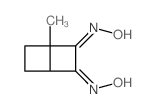 Bicyclo[2.2.0]hexane-2,3-dione,1-methyl-, 2,3-dioxime structure