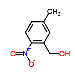 (5-Methyl-2-nitrophenyl)methanol structure