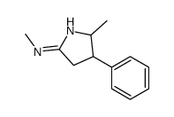 N,2-dimethyl-3-phenyl-3,4-dihydro-2H-pyrrol-5-amine Structure