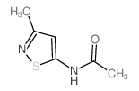 Acetamide,N-(3-methyl-5-isothiazolyl)-结构式