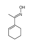 N-[1-(cyclohexen-1-yl)ethylidene]hydroxylamine structure