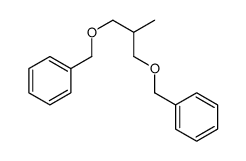 (2-methyl-3-phenylmethoxypropoxy)methylbenzene Structure