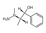 (1R,2S)-ephedrine hydrazine Structure