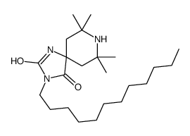 3-dodecyl-7,7,9,9-tetramethyl-1,3,8-triazaspiro[4.5]decane-2,4-dione Structure