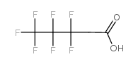 3,3,4,4,5,5,5-heptafluoropentanoic acid structure