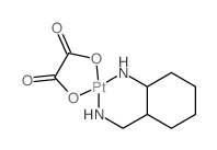 Platinum,(2-aminocyclohexanemethanamine-N,N')[ethanedioato(2-)-O,O']-,[SP-4-3-(1S-trans)]- (9CI) structure