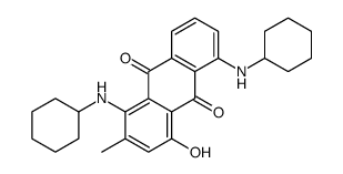 1,5-Bis(cyclohexylamino)-4-hydroxy-2-methyl-9,10-anthracenedione picture