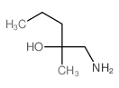 1-amino-2-methyl-pentan-2-ol Structure