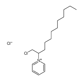1-(1-chlorododecan-2-yl)pyridin-1-ium,chloride Structure