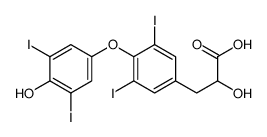 3,5,3',5'-Tetraiodo Thyrolactic Acid结构式