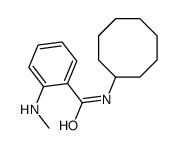 Benzamide, N-cyclooctyl-2-(methylamino)- (9CI)结构式