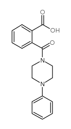 2-(4-Phenyl-piperazine-1-carbonyl)-benzoic acid structure