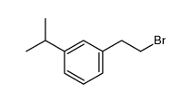 2-(3-Isopropylphenyl)ethyl Bromide Structure