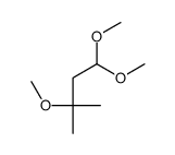 1,1,3-trimethoxy-3-methylbutane Structure