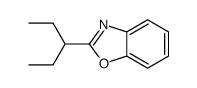 2-(1-Ethylpropyl)benzoxazole structure