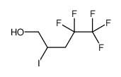 2-Iodo-4,4,5,5,5-pentafluoropent-1-ol结构式