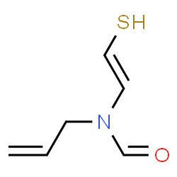 Formamide, N-(2-mercaptoethenyl)-N-2-propenyl- (9CI) structure