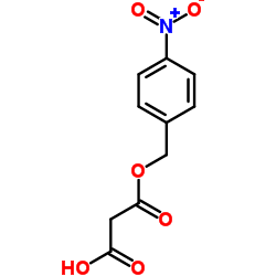 3-((4-Nitrobenzyl)oxy)-3-oxopropanoic acid structure