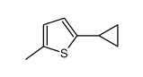 2-cyclopropyl-5-methylthiophene结构式