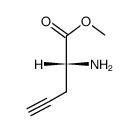 methyl D-propargylglycinate结构式