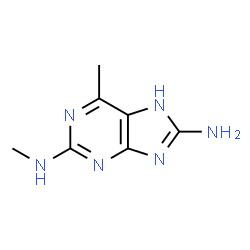 Purine,8-amino-6-methyl-2-(methylamino)- (8CI)结构式