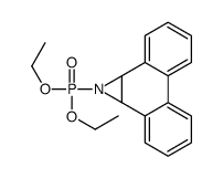 1-diethoxyphosphoryl-1a,9b-dihydrophenanthro[9,10-b]azirine结构式