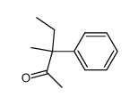 (+/-)-3-methyl-3-phenyl-pentan-2-one结构式