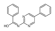 N-(5-phenylpyrimidin-2-yl)benzamide Structure