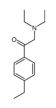 2-(diethylamino)-1-(4-ethylphenyl)ethanone结构式