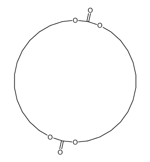 1,3,16,18-tetraoxa-cyclotriacontane-2,17-dione Structure