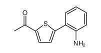 Ethanone, 1-[5-(2-aminophenyl)-2-thienyl]结构式