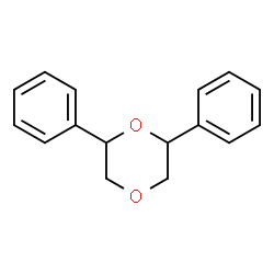 p-Dioxane,2,6-diphenyl- (5CI) structure