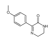 3-(4-methoxy-phenyl)-5,6-dihydro-1H-pyrazin-2-one结构式