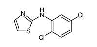 2-Thiazolamine, N-(2,5-dichlorophenyl) Structure
