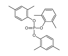 bis(2,4-dimethylphenyl) (2,6-dimethylphenyl) phosphate Structure