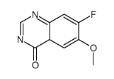 7-fluoro-6-methoxy-4aH-quinazolin-4-one结构式