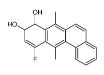 11-fluoro-7,12-dimethyl-8,9-dihydrobenzo[b]phenanthrene-8,9-diol Structure