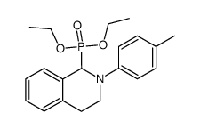 diethyl 2-(4-methylphenyl)-1,2,3,4-tetrahydroisoquinoline-1-yl-phosphonate Structure