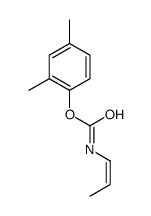 (2,4-dimethylphenyl) N-prop-1-enylcarbamate Structure