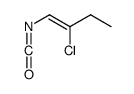 2-chloro-1-isocyanatobut-1-ene Structure