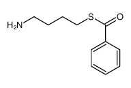 S-(4-aminobutyl) benzenecarbothioate Structure