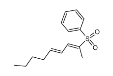 [((2E,4E)-Nona-2,4-diene)-2-sulfonyl]-benzene结构式