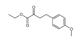 ethyl 4-(4-methoxyphenyl)-2-oxo-butanoate Structure