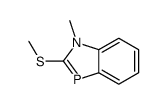 1-methyl-2-methylsulfanyl-1,3-benzazaphosphole结构式