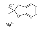 magnesium,2,2-dimethyl-3,7-dihydro-1-benzofuran-7-ide,chloride Structure