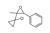 2-(1-chlorocyclopropyl)-2-methyl-3-phenyloxirane结构式
