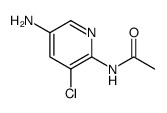 Acetamide,N-(5-amino-3-chloro-2-pyridinyl)-结构式